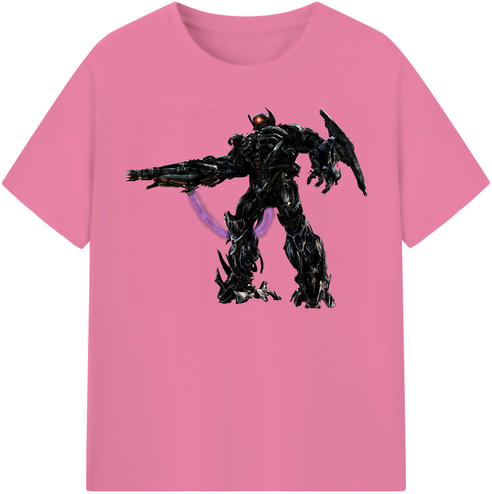 （画像用） Transformers トランスフォーマー 綿100％半袖Tシャツ（フロントプリント）
